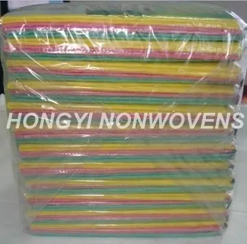HONGYI HY-W019 Eco-Friendly Viscose Non-Woven Furniture Rag for Furniture