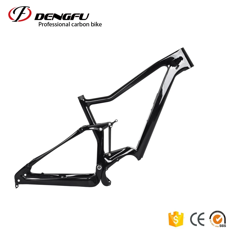 
 29er bafang motor battery 250W 350W enduro electric mountain bike full suspension carbon MTB frame electric bicycle  