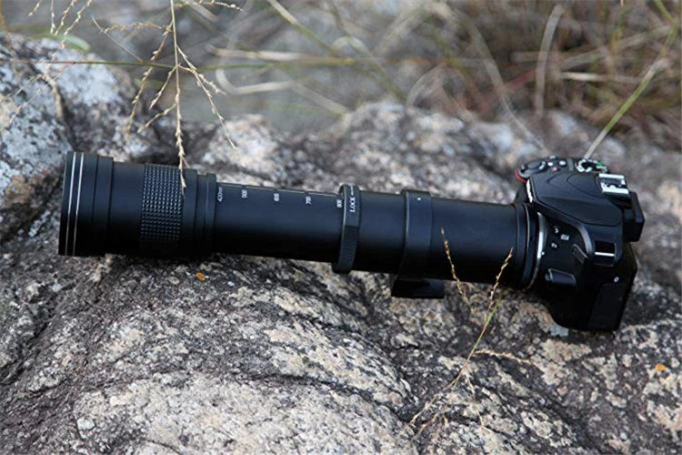 Телеобъектив 420-800 мм f/8,3 с ручным зумом для объектива цифровой камеры
