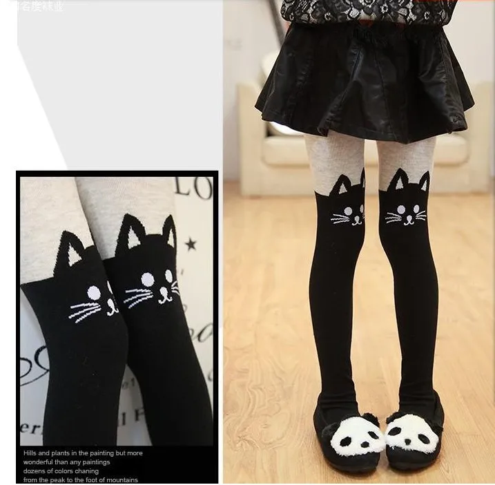 Winter Baby Girl s Tights Stockings Fashion Patchwork Fashion Knitted Children Girls Kids Stockings Tights 4