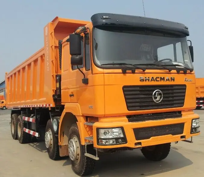 12 Tires Shacman 8x4 F2000 Heavy Duty 40 Ton Tipper Dump Truck Prices