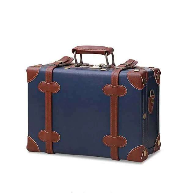 Unitravel 12inch Vintage Cute Suitcase PU Leather Women Handbag