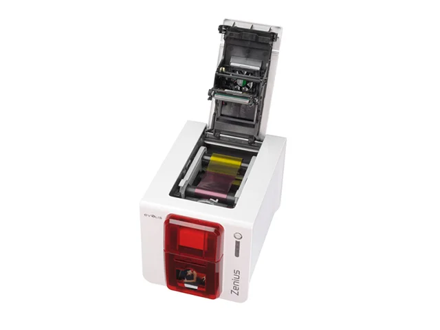 Student Employee School Government ID Card Evolis Zenius Single Side Plastic PVC ID Card Printer
