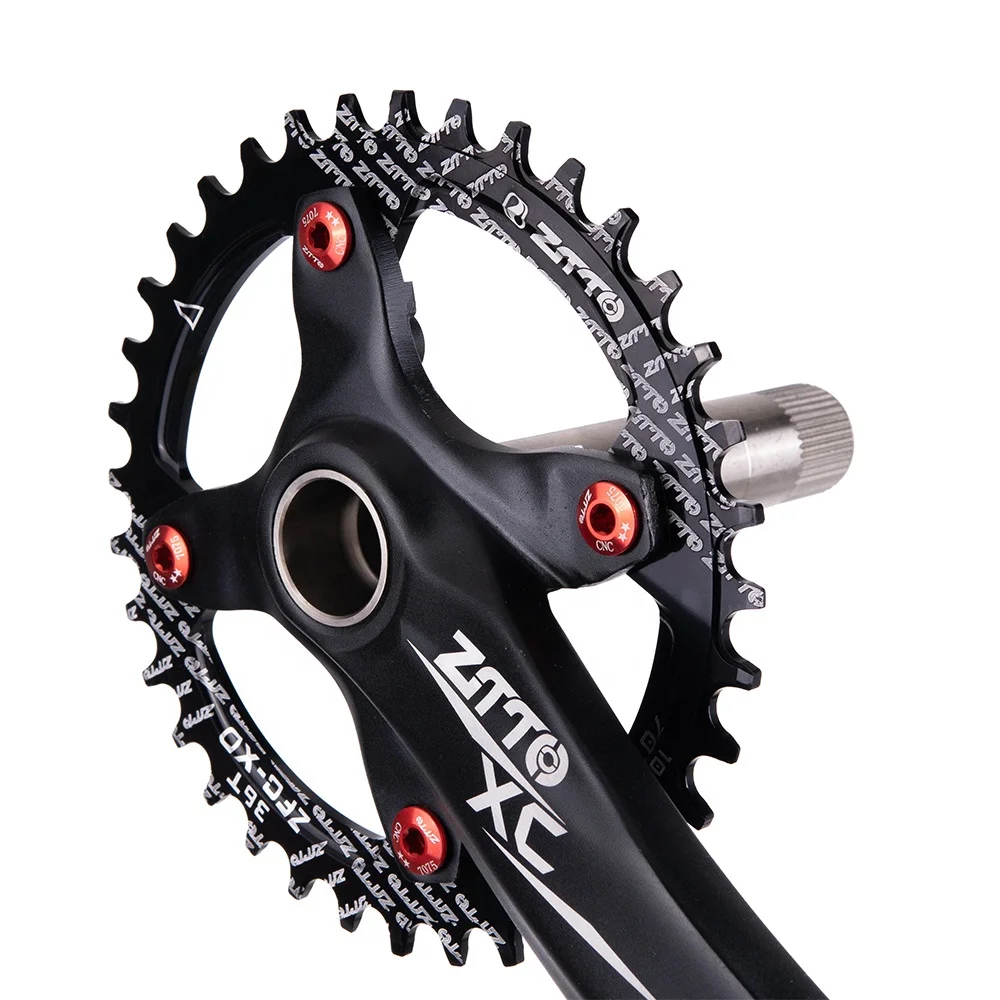 ZTTO MTBマウンテンバイククランクセットクランクとチェーンリング