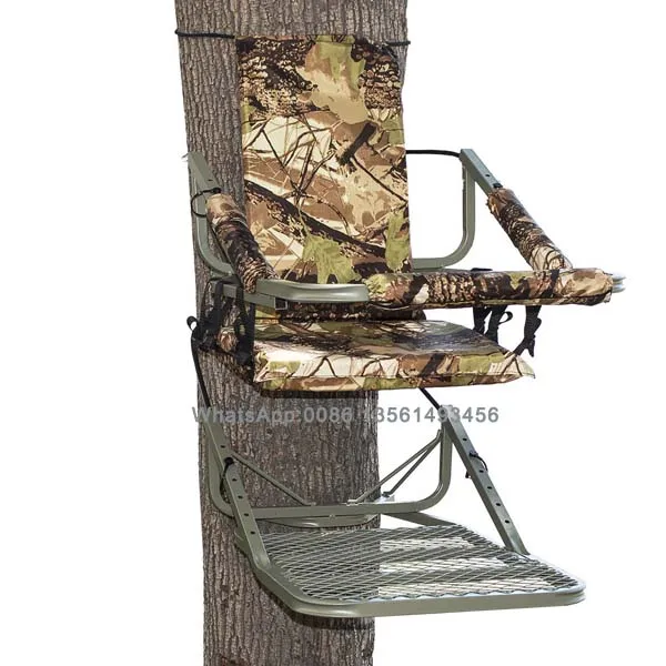 Steel Material Hunting Tree Stand Camouflage Pattern OEM Color