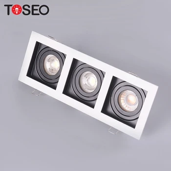 Recessed Dimmable Led Downlight mr16 Die-Casting Alu 5w Led Spot Light Front Replace Bulb Cob Down Light