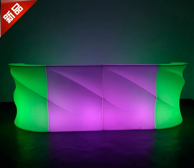 Современная перезаряжаемая барная стойка с подсветкой