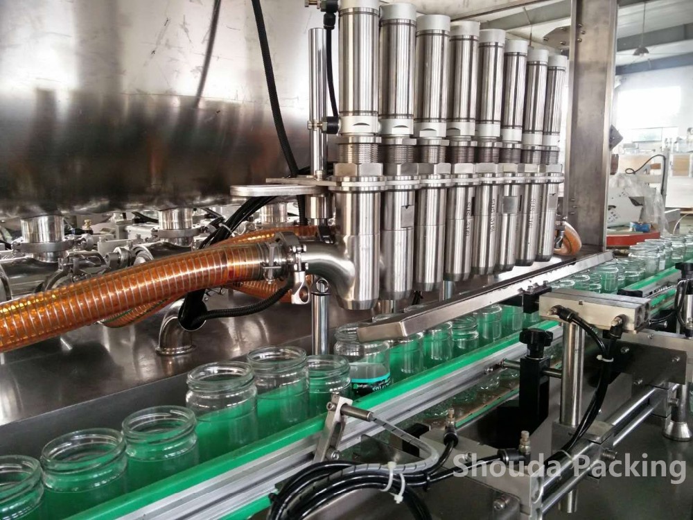 
Автоматическая линия для переработки и розлива соуса чили 