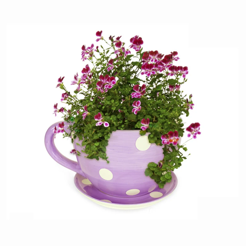 small pot planter Bohemian Ceramic Pot