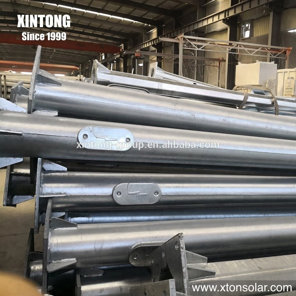 Производство солнечных светодиодных уличных фонарей XINTONG