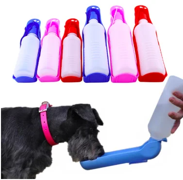 dog drip water bottle