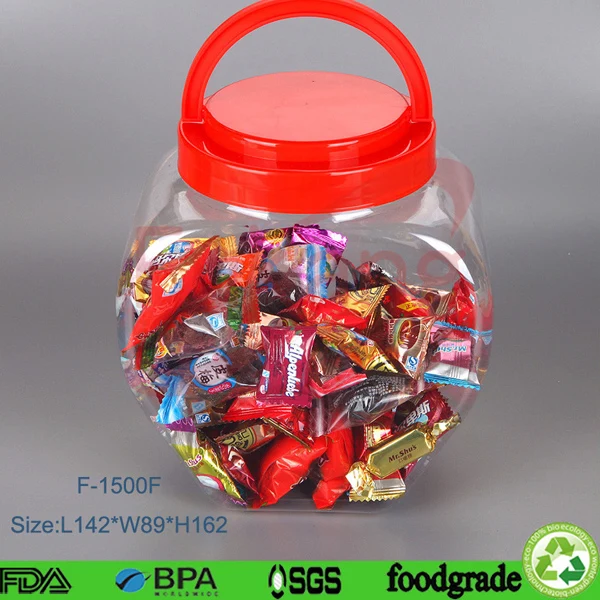 1000ml Wide Mouth PET Plastic Candy Cylindrical Round Jar for Packaging  Peanut Candy with Custom Made Printing Suppliers and Manufacturers - China  Factory - Fukang Plastic