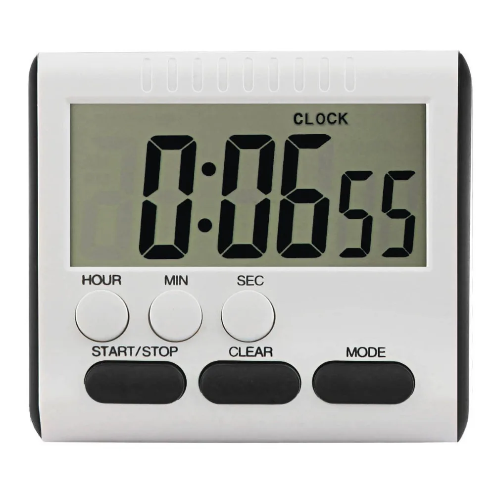 数字响亮的闹钟,计时器24小时时钟计时器 - buy 24 hour clock,loud