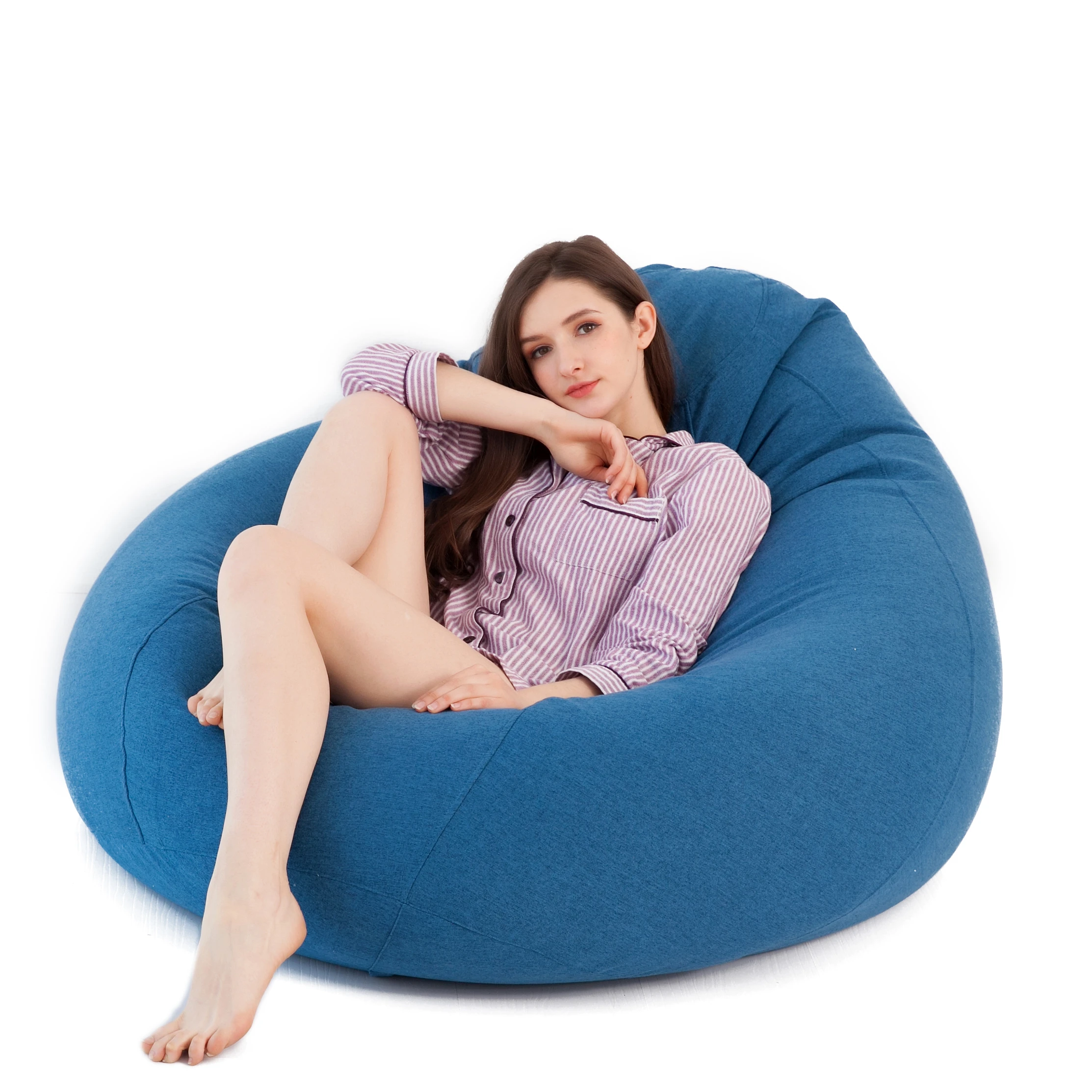 Extra Large Classic Bean Bag Chair Cover Indoor Outdoor Garden Beanbag Seat Stuffed Animal Toy Organizer Buy Bean Bag Bean Bag Chair Lazy Sofa Product On Alibaba Com