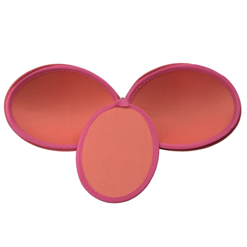 Розовый чехол-органайзер eva для переноски бюстгальтеров и