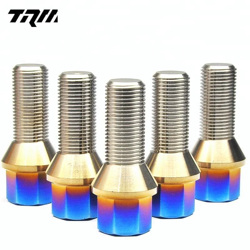 Hot M12/m14 35mm Titanium Wheel Bolts For Sale Buy Titanium Wheel