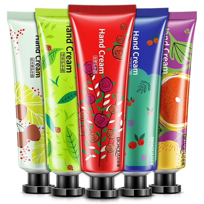 Bioaqua Planting Fragrance Moisturizing Hand Cream Prevent Drying and Exfoliating Hand Care
