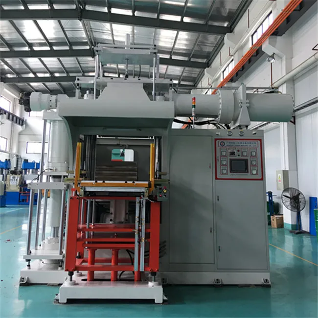 High Voltage Insulator Making Machine 500 Ton with Liquid Silicone Feeding System / Horizontal Rubber Injection Modling Machine