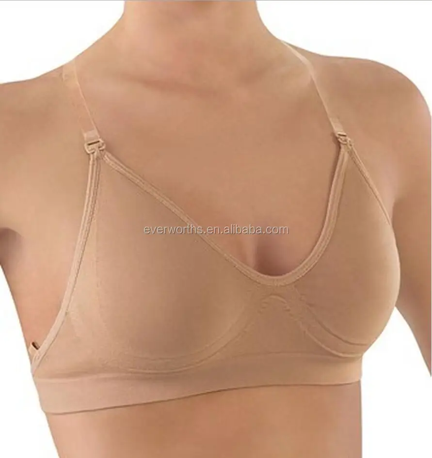 clear back strap bra