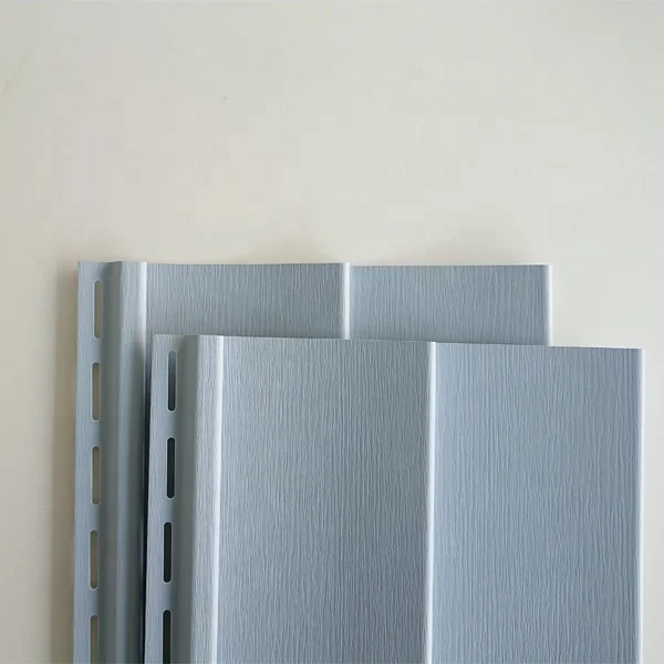Wooden Grain PVC Vinyl Siding Panel for Prefab House