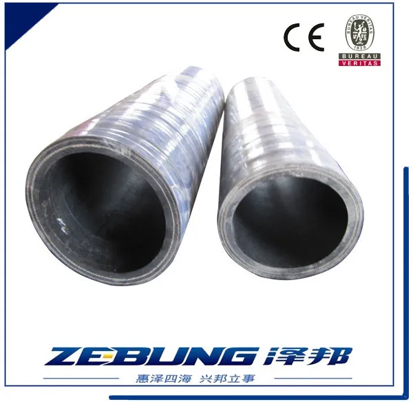 Abrasion and Weather Resistant Synthetic Rubber 50mm Soft Concrete Pump Hydraulic Rubber Hose / Concrete Hoses