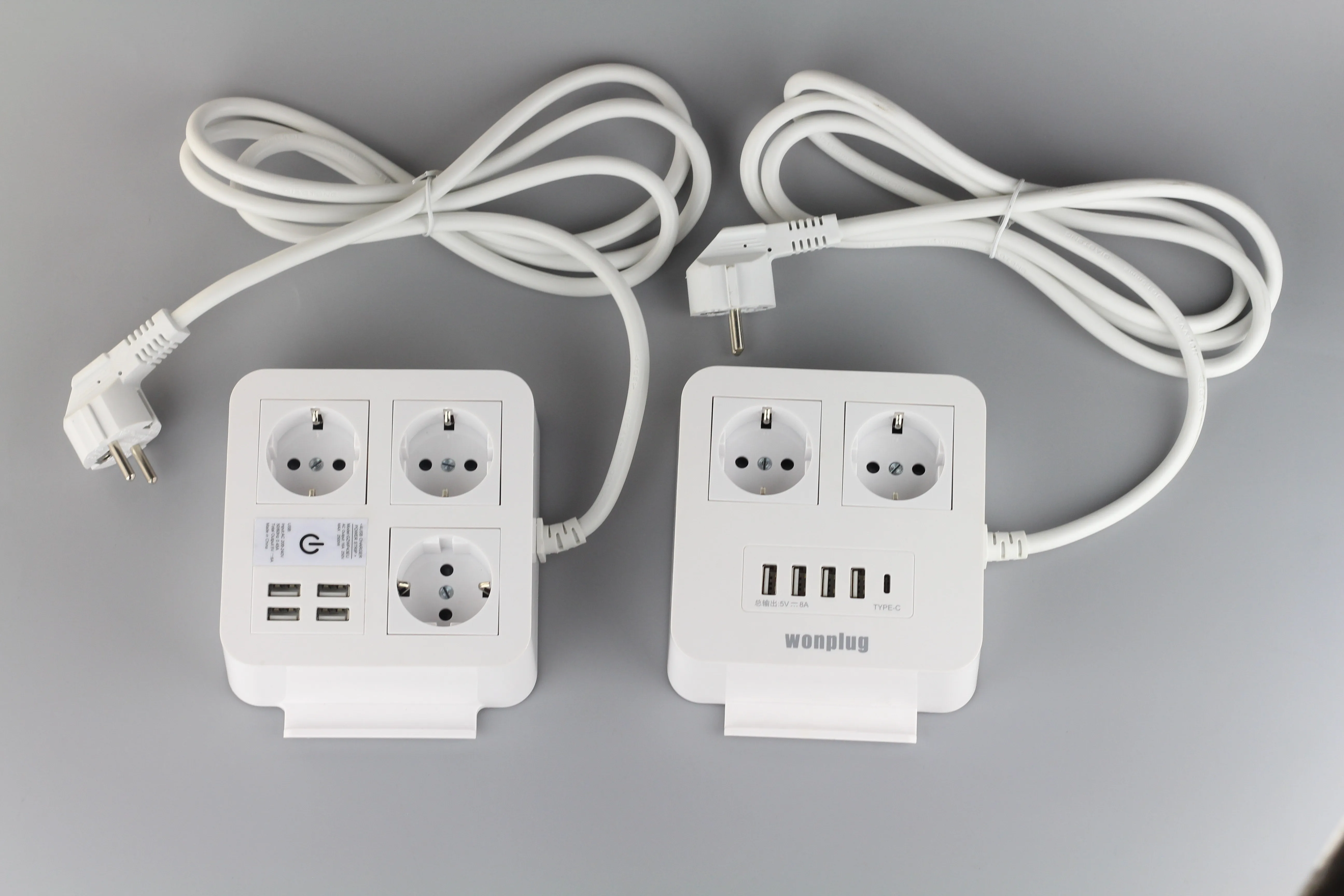 
 Быстрое зарядное устройство с 2 портами USB type-C, 2 портами на китайском/британском/европейском языках, дорожный удлинитель с usb-разъемом  2 USB type C быстрое зарядное устройство 2 китайский/Великобритания/ЕС розетка для путешествий конверсионный уд