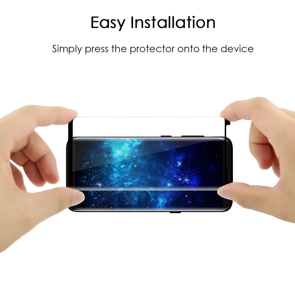 Высокое качество 3D Screen Protector Премиум Закаленное стекло для Samsung Galaxy S8 плюс закаленное