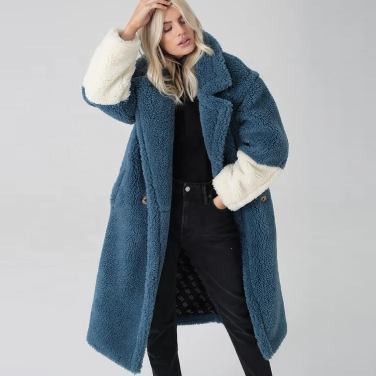 maxi teddy bear coat