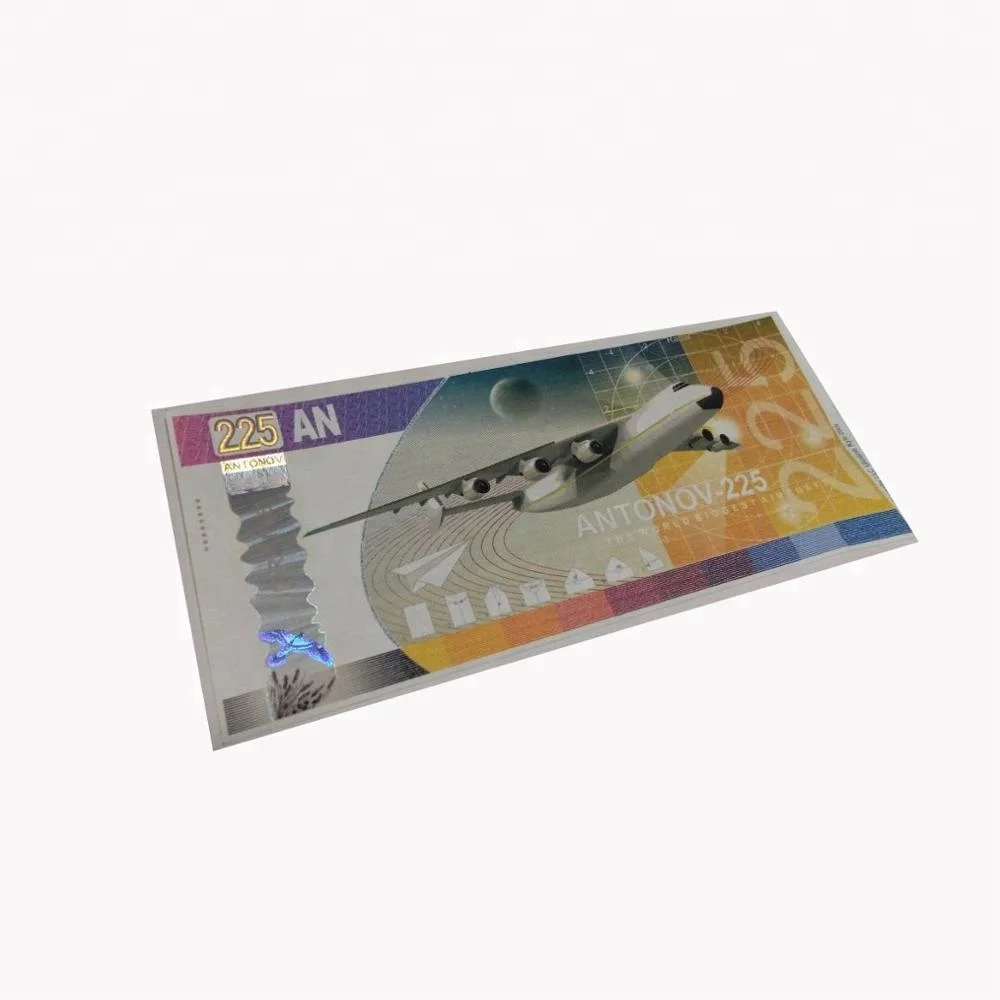 Security Embossing Hologram Entrance Admission Ticket