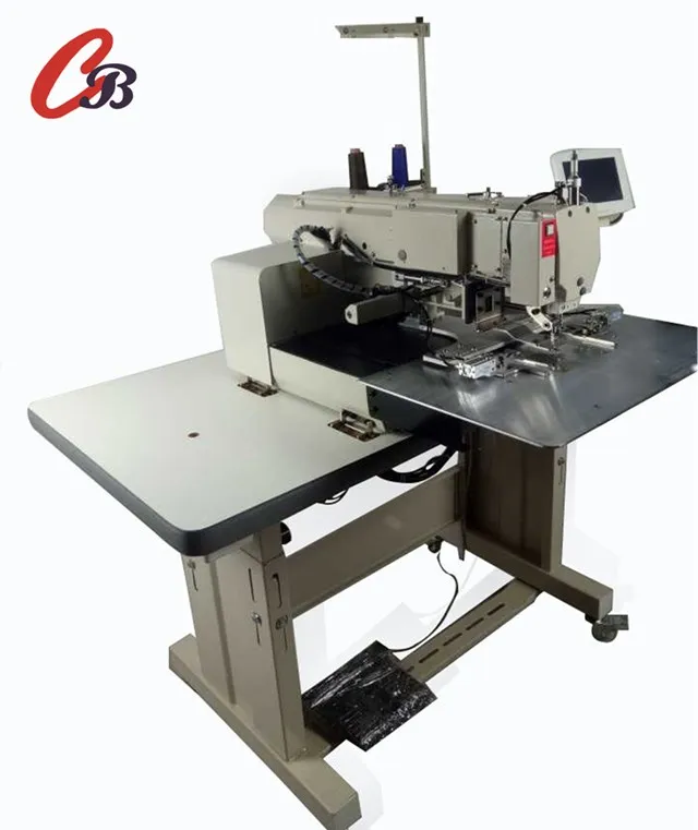 Automatic Cap Visor Stitching Machine Use for Flat Visor and Curve Visor
