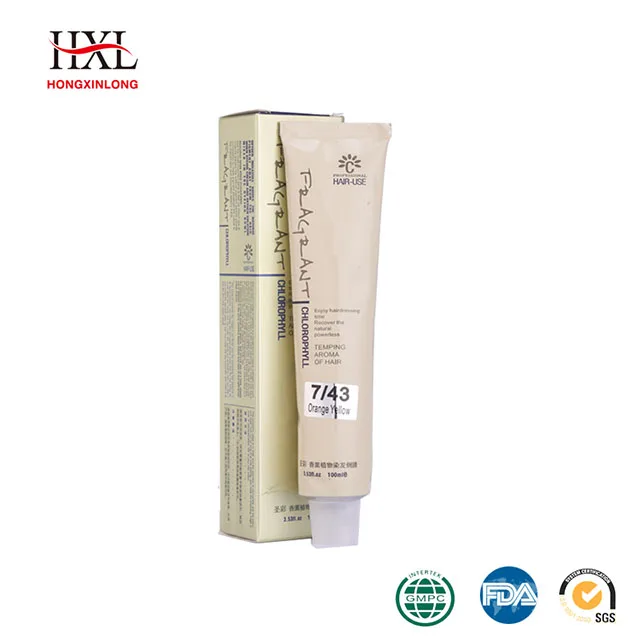 Профессиональный Крем для окрашивания волос OEM/ODM, ароматный краситель для волос