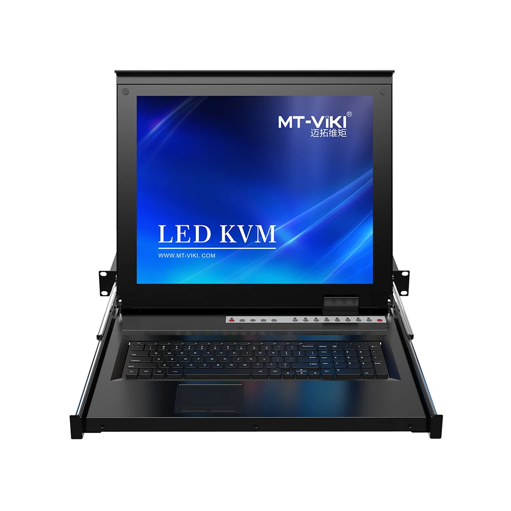 MT-VIKI  VGA KVM Switch 8 in 1 out with desktop controller