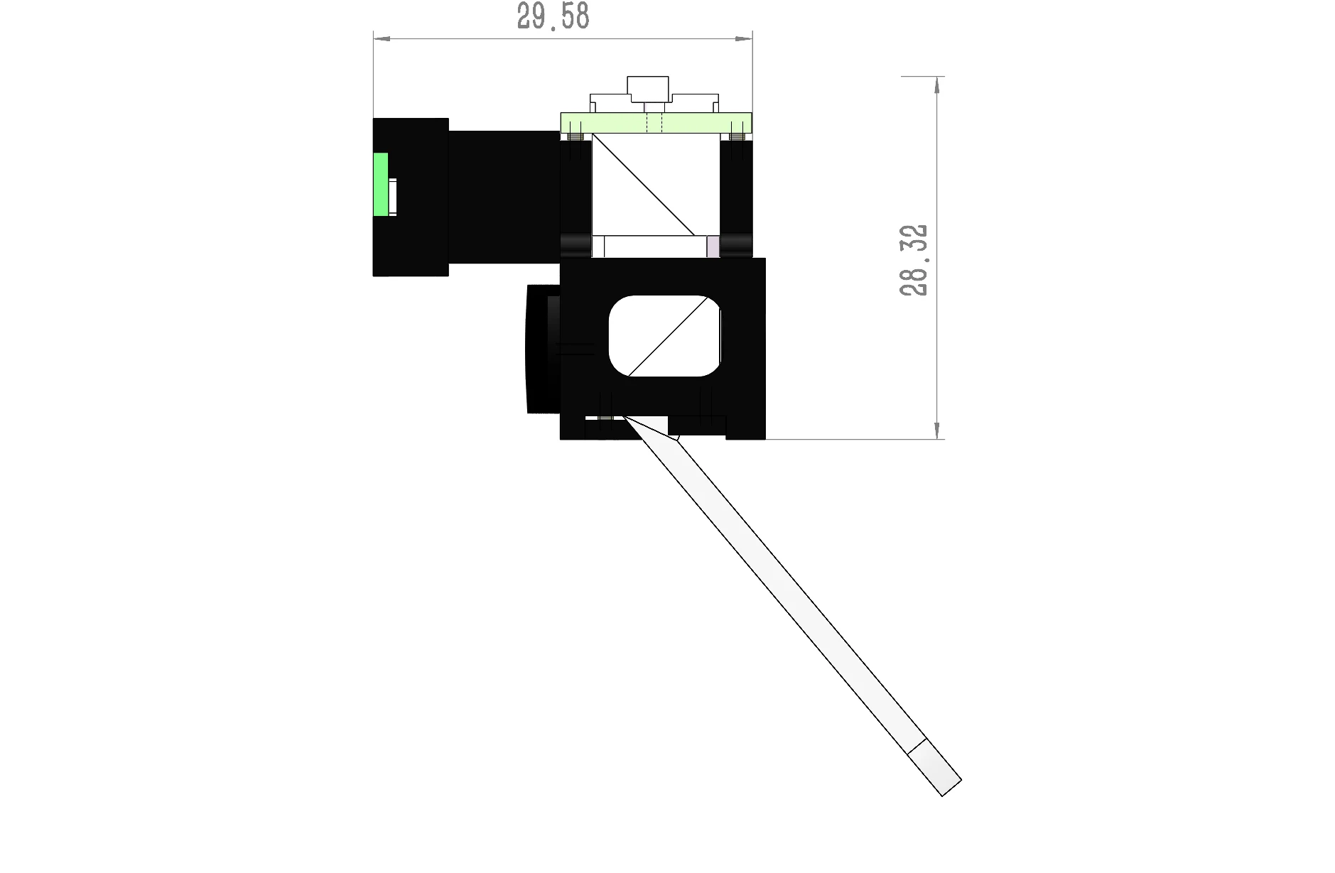 Monocular Lcos Array Optical Waveguide Module Lcos Projector