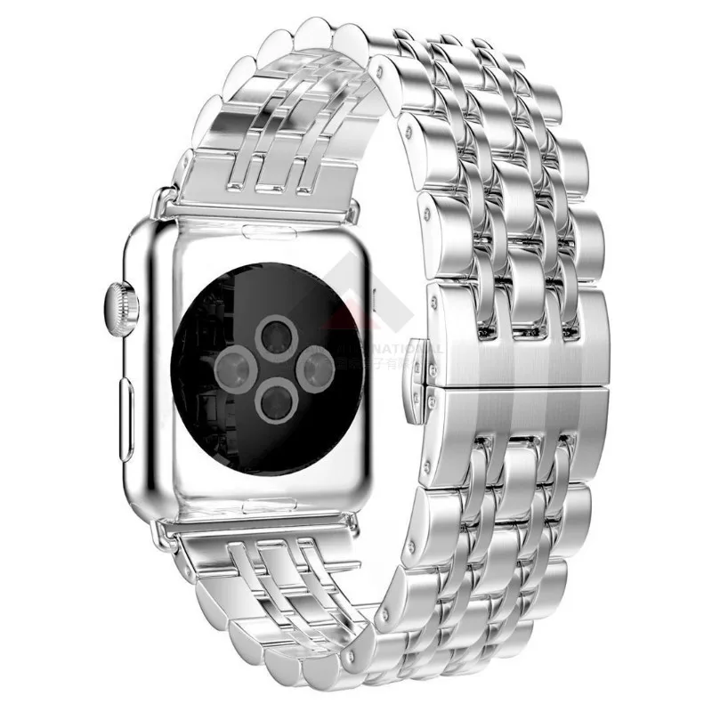 For Apple Watch Stainless Steel Watch Band 40mm 44mm 38mm 42mm