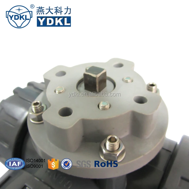 80mm of 3 Way and Compact Type Pvc Ball Valve