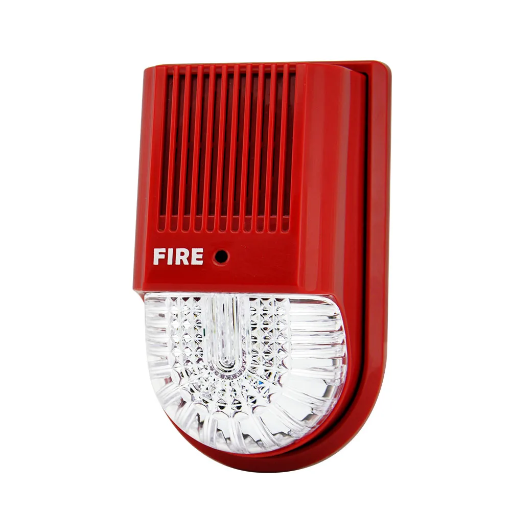 
Fire Alarm Siren Strobe with Lights 