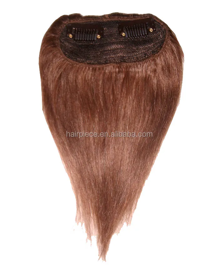 clip on human hair fringe