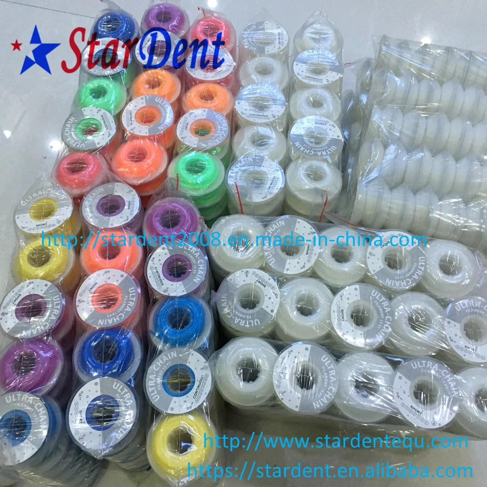 Catena Elastica Ortodontica Ultra Power a Catena Corta per Uso Dentale Catena Elastica Ortodontica Ultra Power a Catena Corta per Uso Dentale
