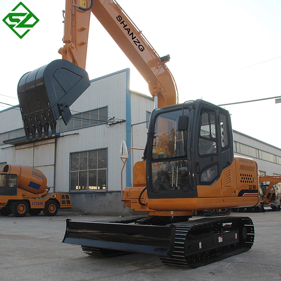 8 Ton Track Mounted Excavator Mini 18000 lb Mini Excavator for Sale