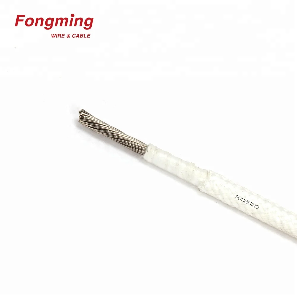 500C  High Temperature Wire Heat Resistance Cable Fire Resistant WIre Mica Electrical  Cables and Wires