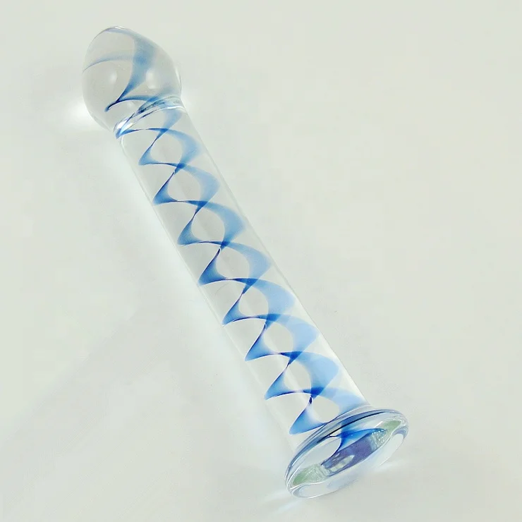 Factory Retail Popular Sale Custom Colorful Cheap Beautiful Glass Dildos for Lovers Sex Life