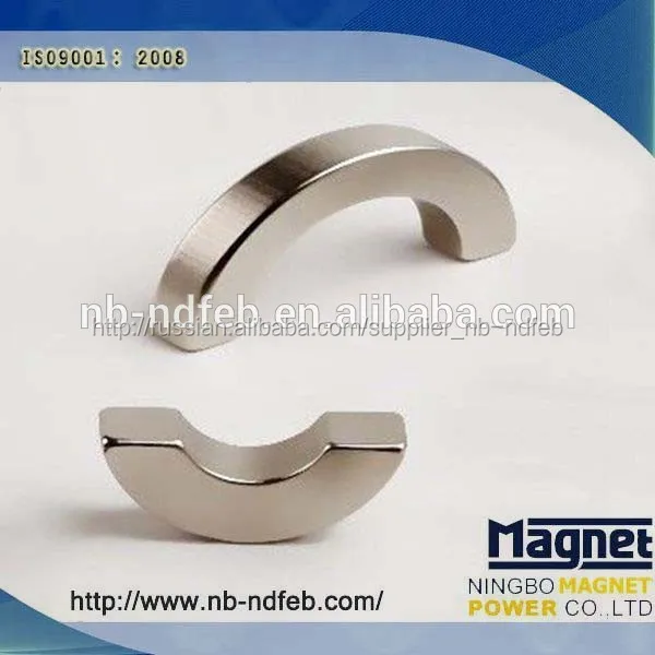 н. и. покрытие сильный n42 неодимовый вогнутой кольцо магнит