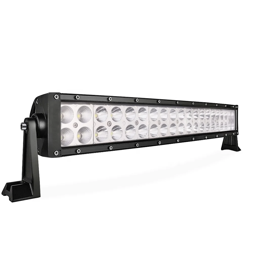 22inches 120w 3b139c Curved Led Work Light Bar Combo Off Road Driving ...