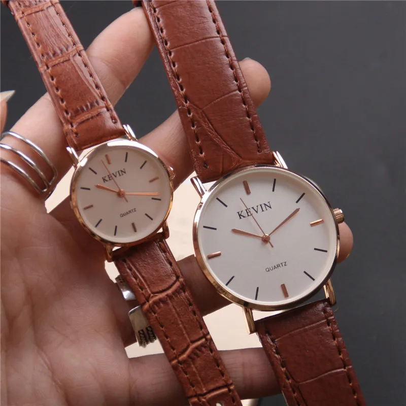 100pcs/lot kevin 2068-1 super seller alloy watch wrap quartz couple watch  top quality original lover's watch black wristwatch - AliExpress