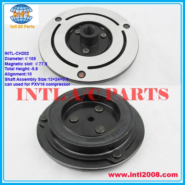 a/c compressor parts clutch hub/ac compressor clutch hub for PXV16 ...