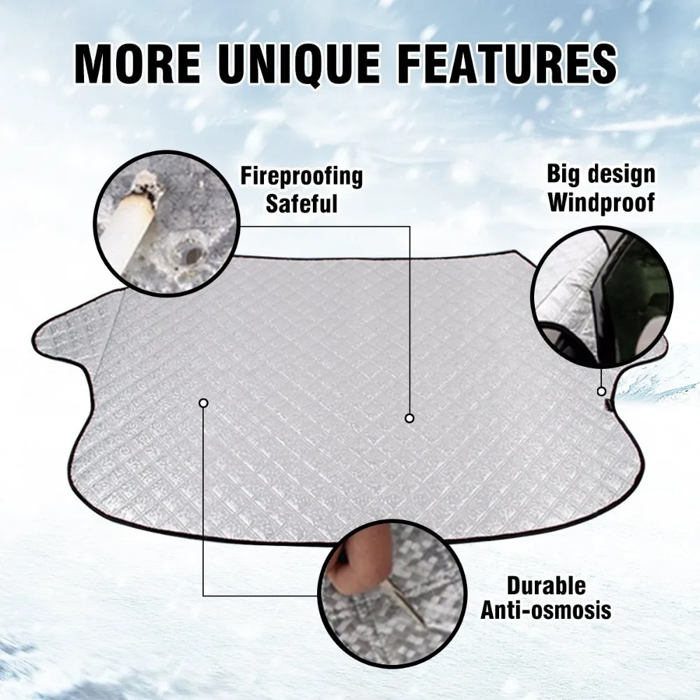 Car Windshield Cover Hail And Snow Cover Custom Size Car