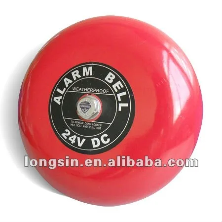 Factory Conventional AC220V DC24V Electric Bell School Company Break Fire Alarm Bell