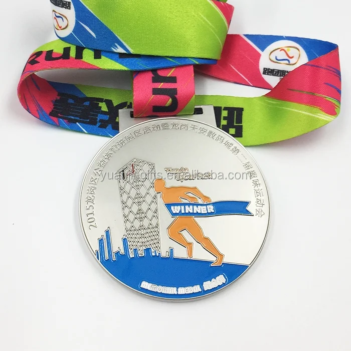 Wholesale Custom Running Medal Custom 3D Marathon Souvenir Medal Custom Soft Enamel Weightlifting Medal details