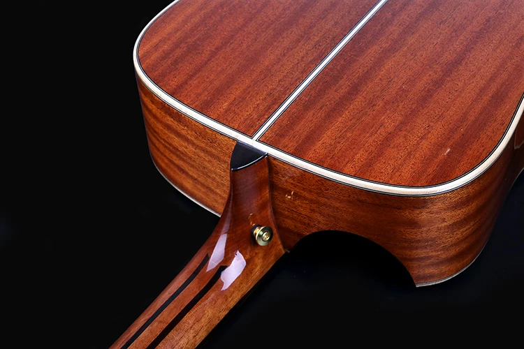 人気のオールソリッドスクープカッタウェイインレイアコースティック