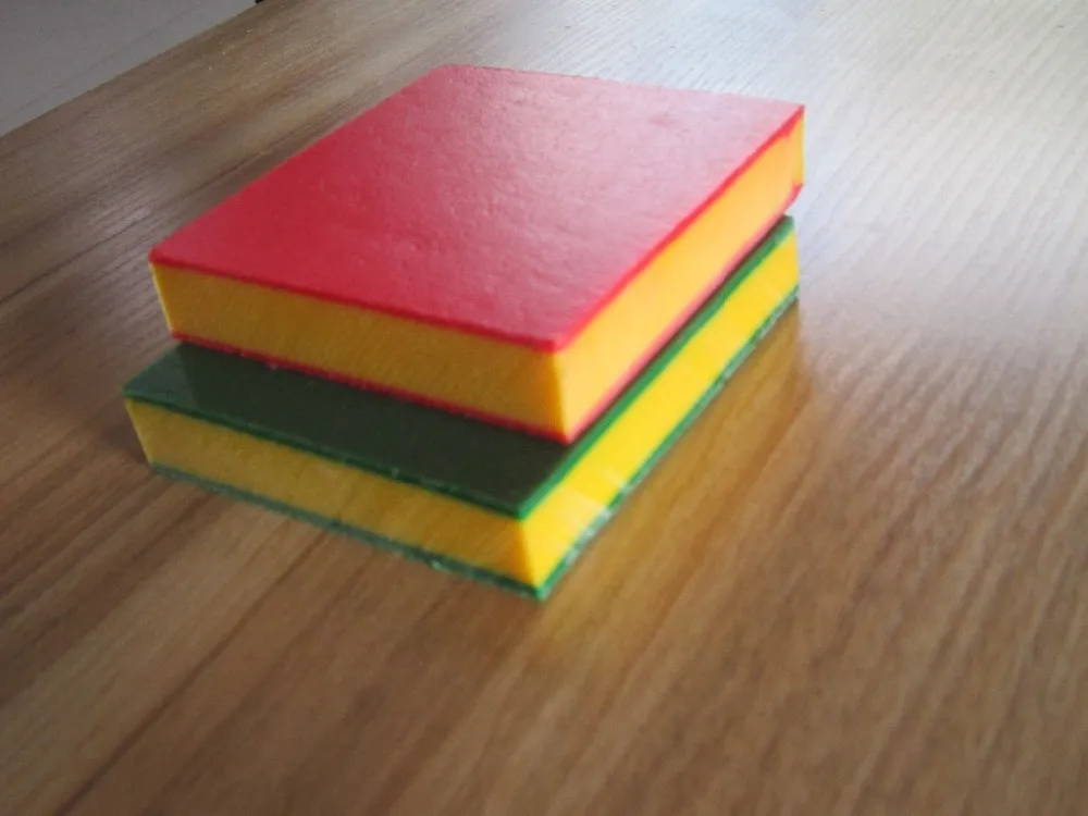 Полиэтилен высокой плотности полиэтилена двойной цветной лист/3 слоя лист/сэндвич-панели